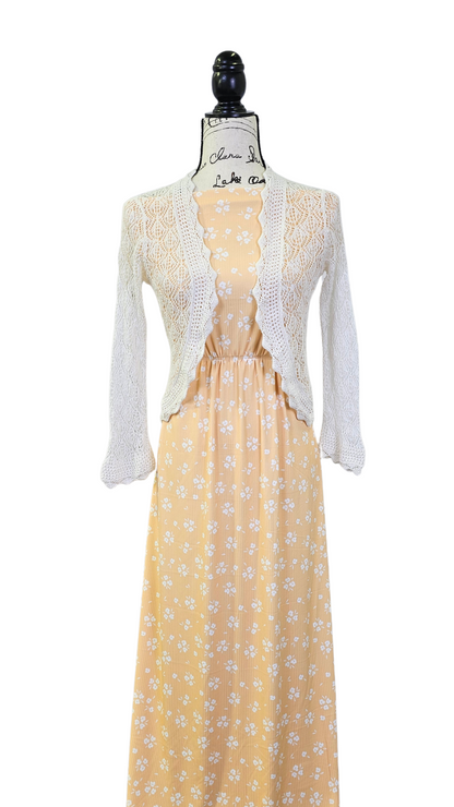 Reign Rib Knit Delicate Sketch Sunbeam