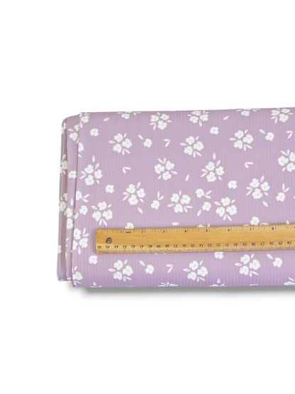 Reign Rib Knit Delicate Sketch Lavender