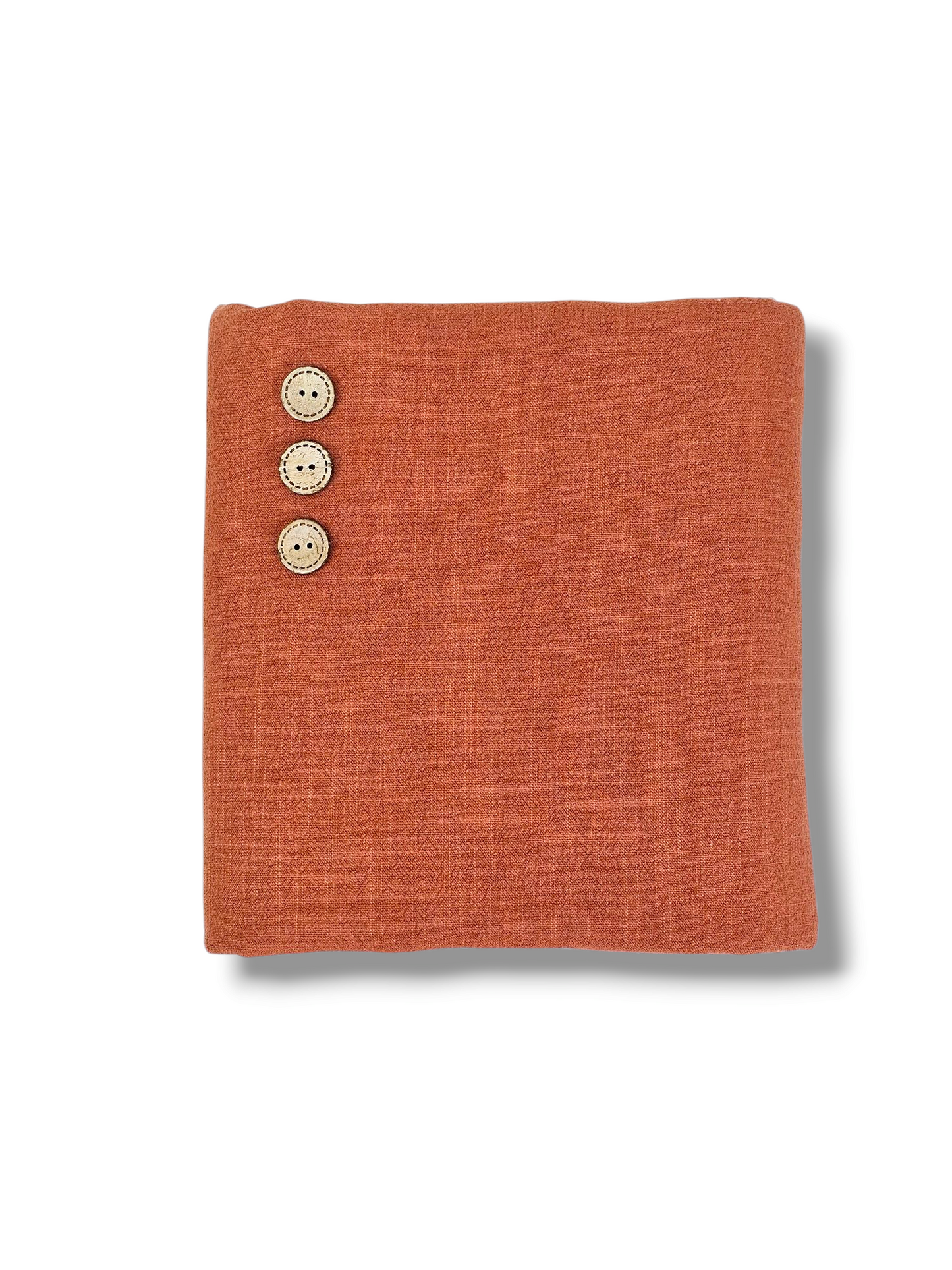 Linen Solid Rust