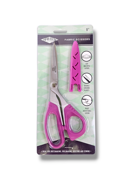 8" Fabric Scissors w/ blade cover