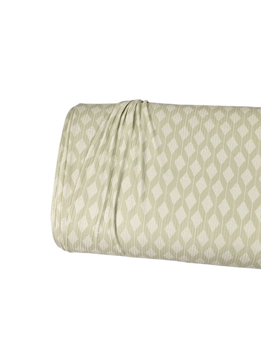 * Unique Design * Willow Ribbed Knit Diamond Drift Soft Sage