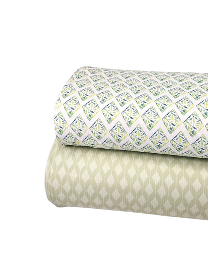 * Unique Design * Willow Ribbed Knit Diamond Drift Soft Sage