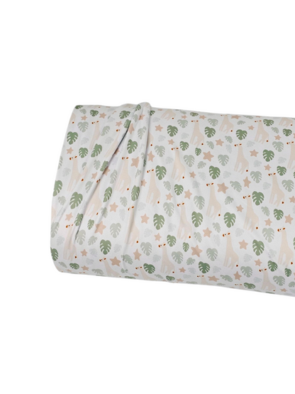 * Unique Design * Double Brushed Poly Peaceful Jungle