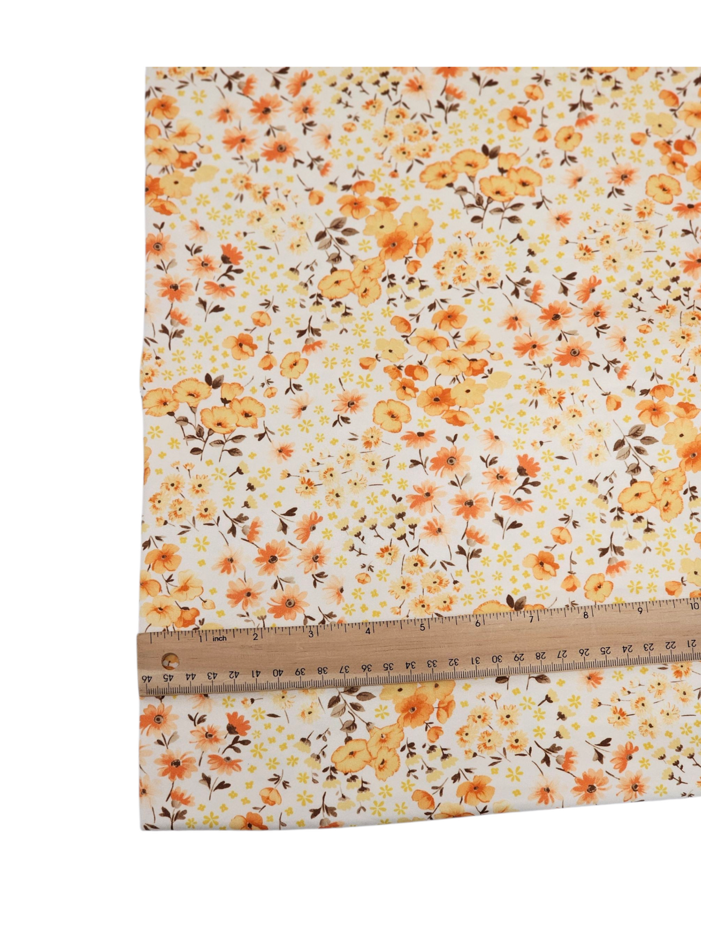 Double Brushed Poly Summer Floral