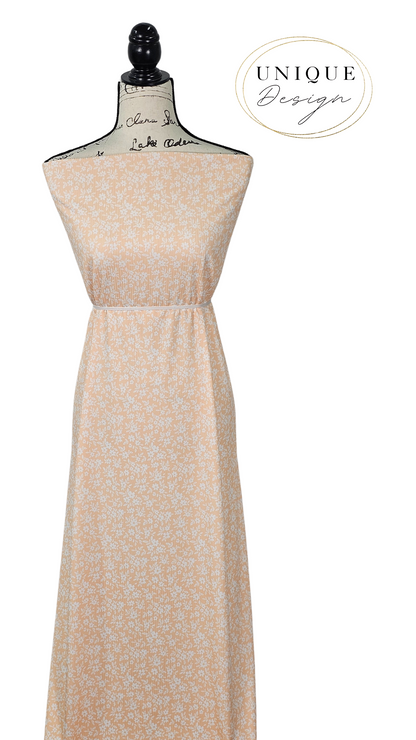 * Unique Design * Willow Ribbed Knit Whispering Petal Apricot