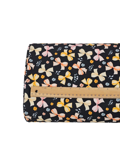 *Unique Design* Cloud Poly Dreamy Bows Black