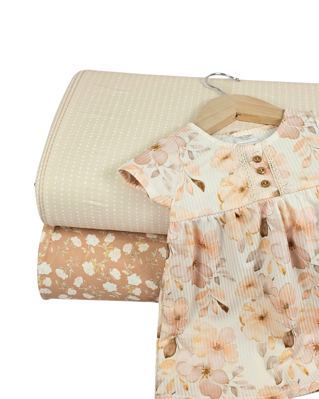 *Unique Design* Cloud Poly Soft Rose Peony Peach