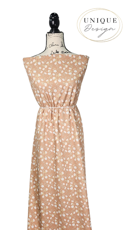 *Unique Design* Cloud Poly Soft Rose Peony Peach