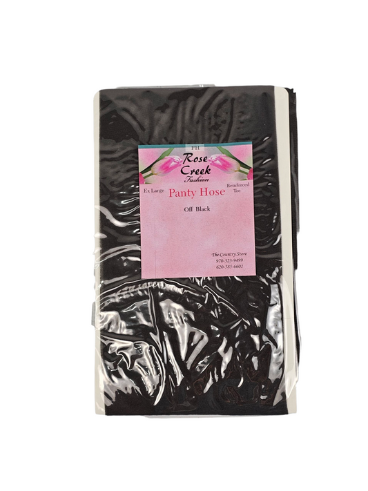 Off Black Panty Hose Ex-Large