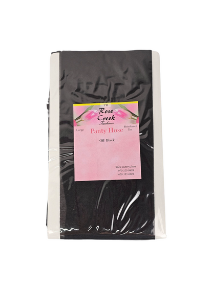 Off Black Panty Hose Large