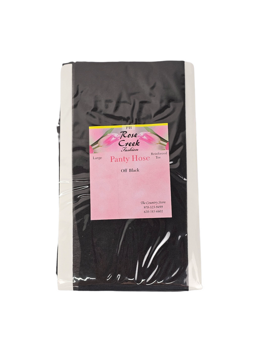 Off Black Panty Hose Large