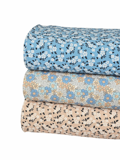*Unique Design* Cloud Poly Blackleaf Bloom Blue