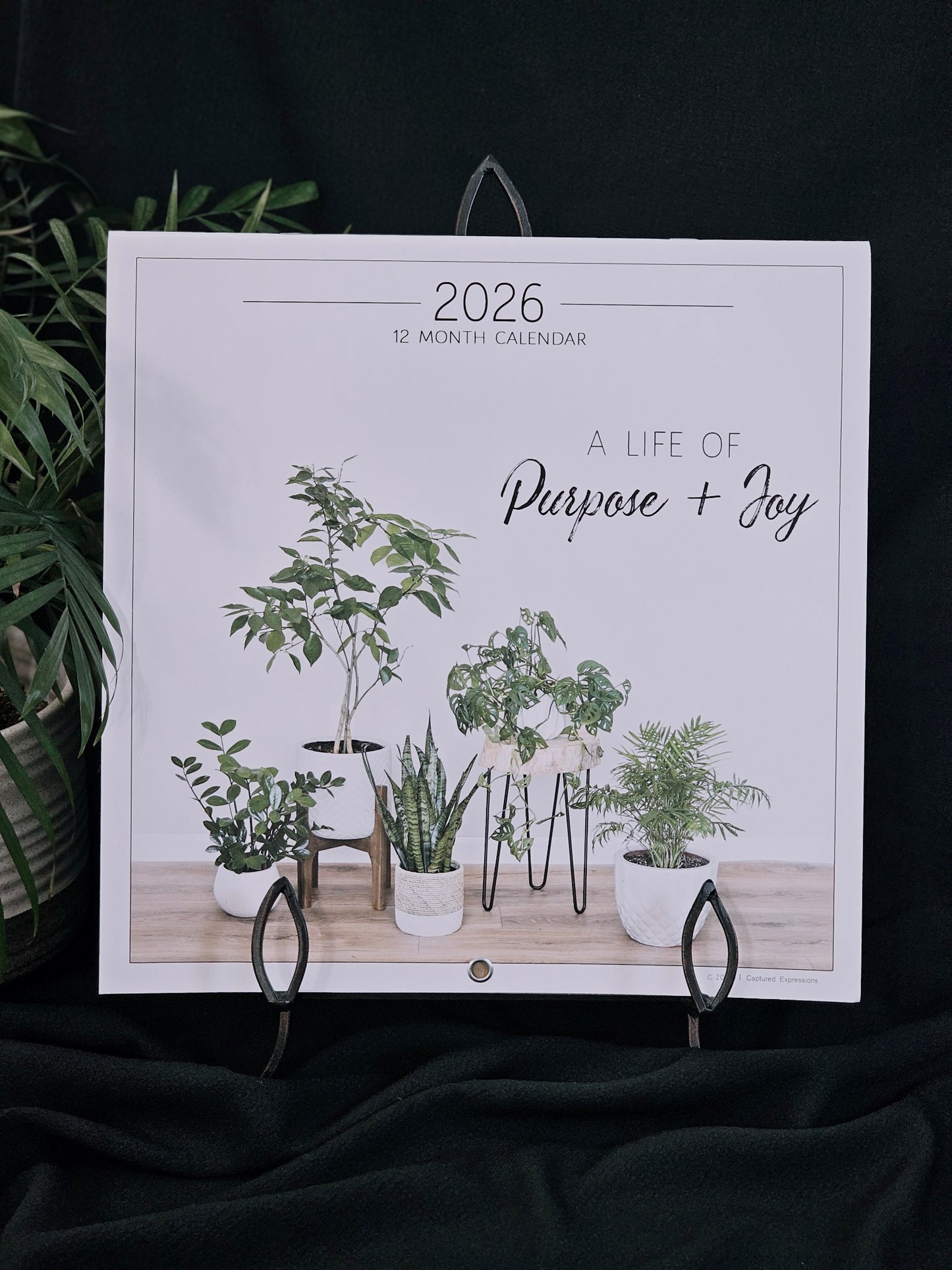 2026 Captured Experssions 12 Month Calender