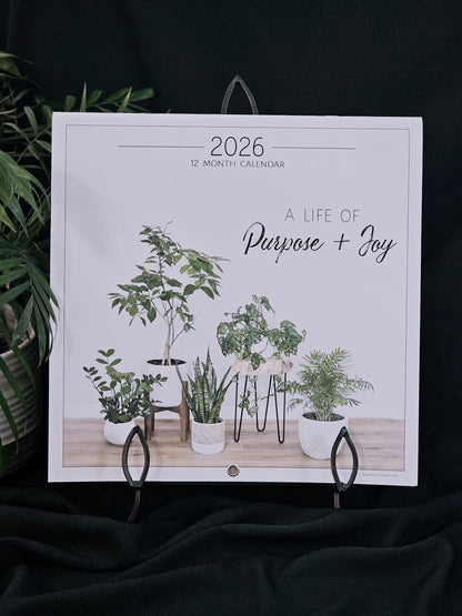 2026 Captured Experssions 12 Month Calender