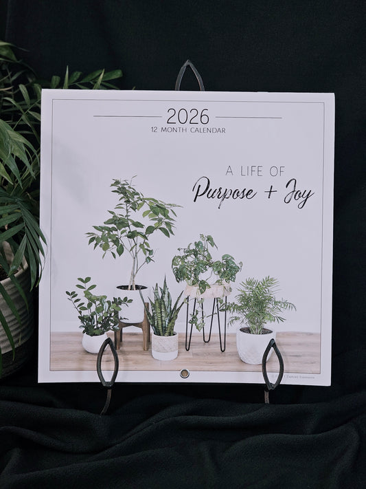 2026 Captured Experssions 12 Month Calender