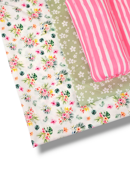 *Unique Design* Cloud Poly Palm Party White
