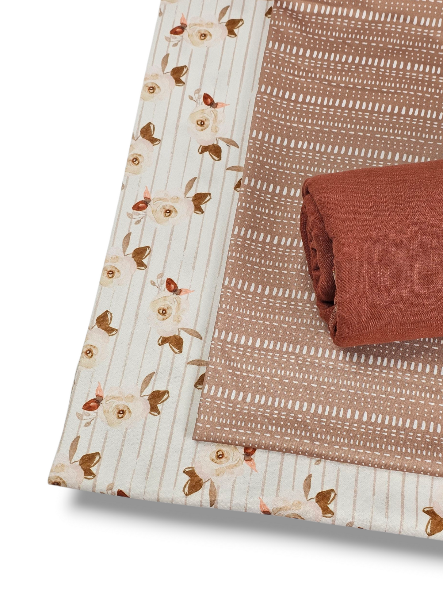 Skye DTY Abstract Dash + Dot Antique Rose