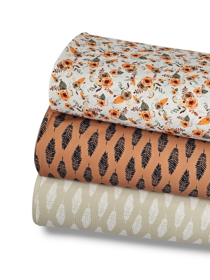 *Unique Design* Cloud Poly Black Fern Rust
