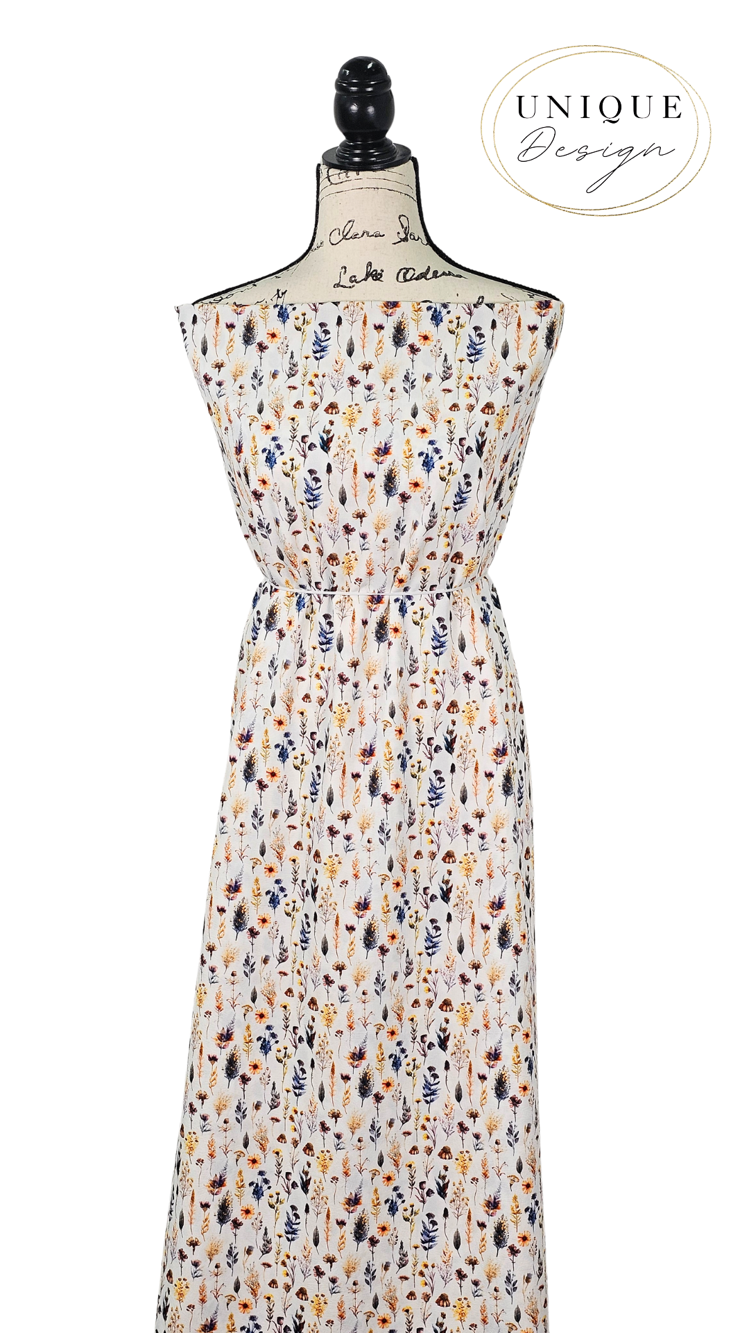 *Unique Design* Cloud Poly Wildflower Harvest White
