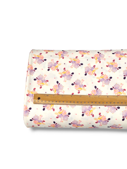 *Unique Design* Cloud Poly Gathered Blooms Lavender