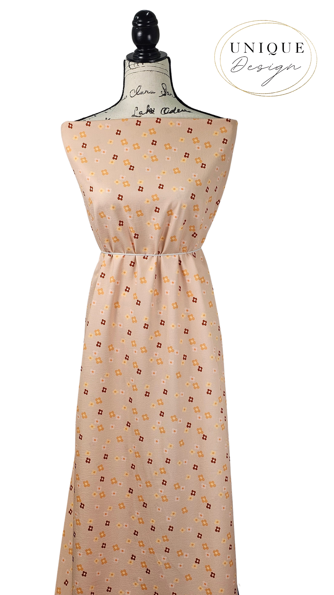 *Unique Design* Cloud Poly Sunny Petals Dusty Rose