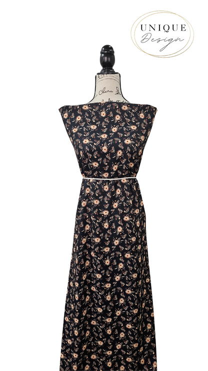 * Unique Design * Cloud Poly Golden Grove Black