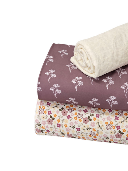 * Unique Design * Cloud Poly Pappus Blooms Dusty Mauve