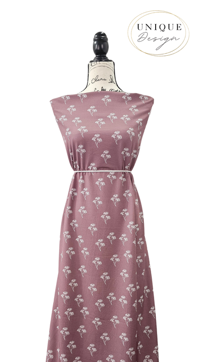 * Unique Design * Cloud Poly Pappus Blooms Dusty Mauve