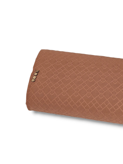 Jacquard Knit Mocha Mousse