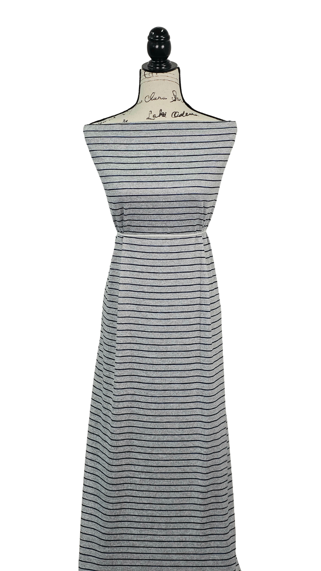Sweater Knit Navy Stripe