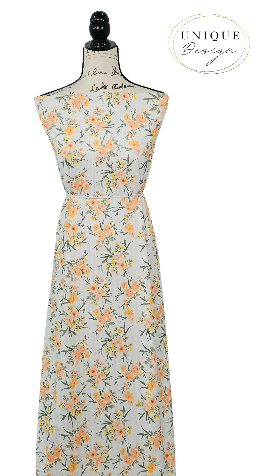 *Unique Design* Willow Ribbed Knit Apricot Blossom