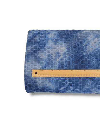 Honeycomb Knit Tie Dye Night Sky