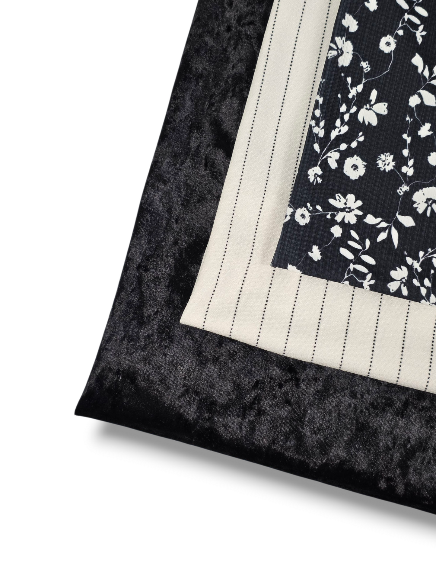 Techo Crepe Pinstripe Ivory
