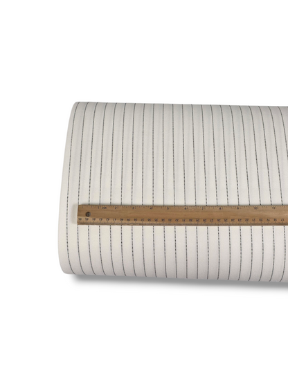 Techo Crepe Pinstripe Ivory