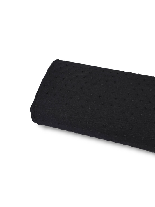 Poly Swiss Dot Black