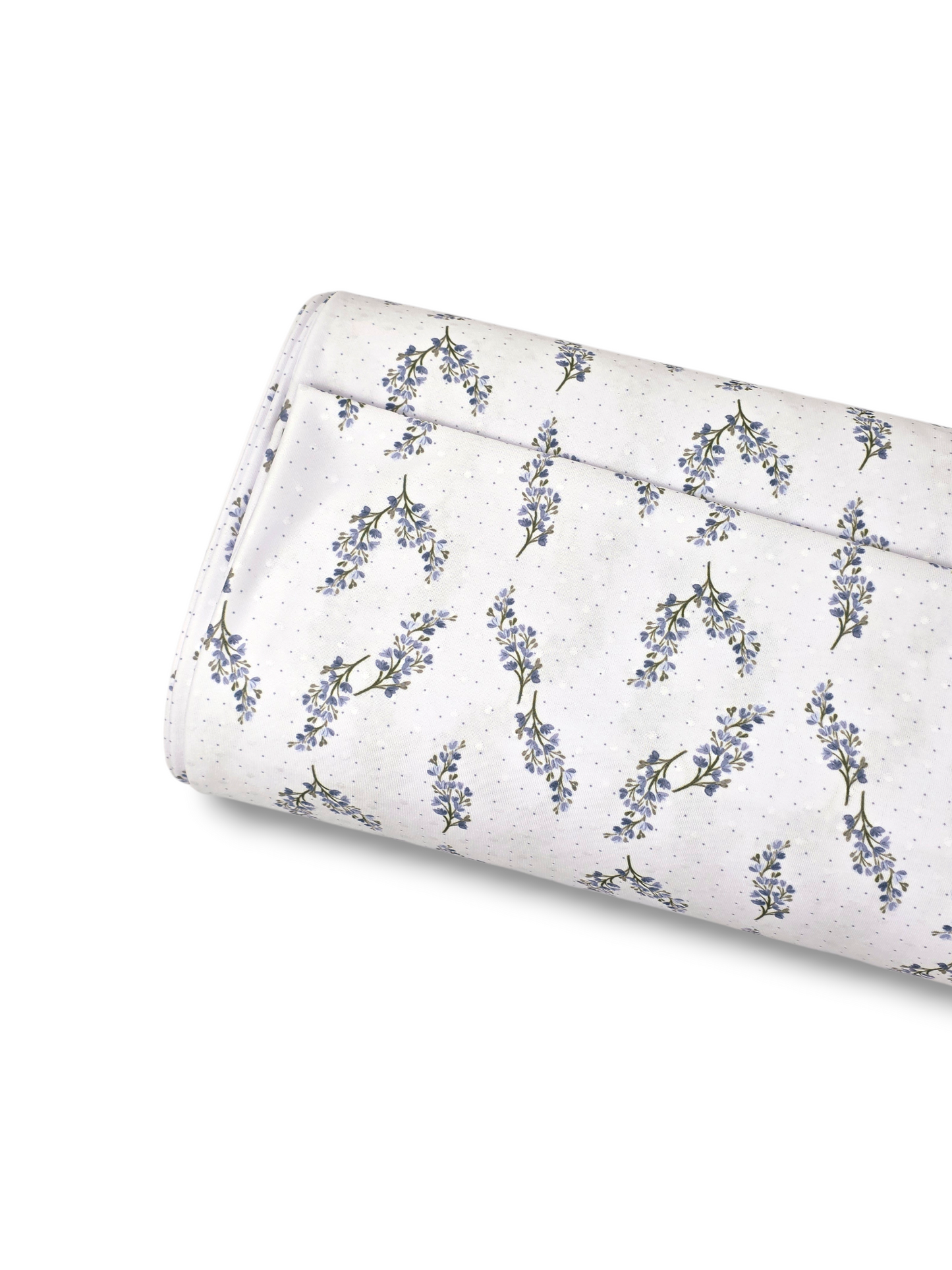 *Unique Design* Swiss Dot Knit Bluebell Pearl