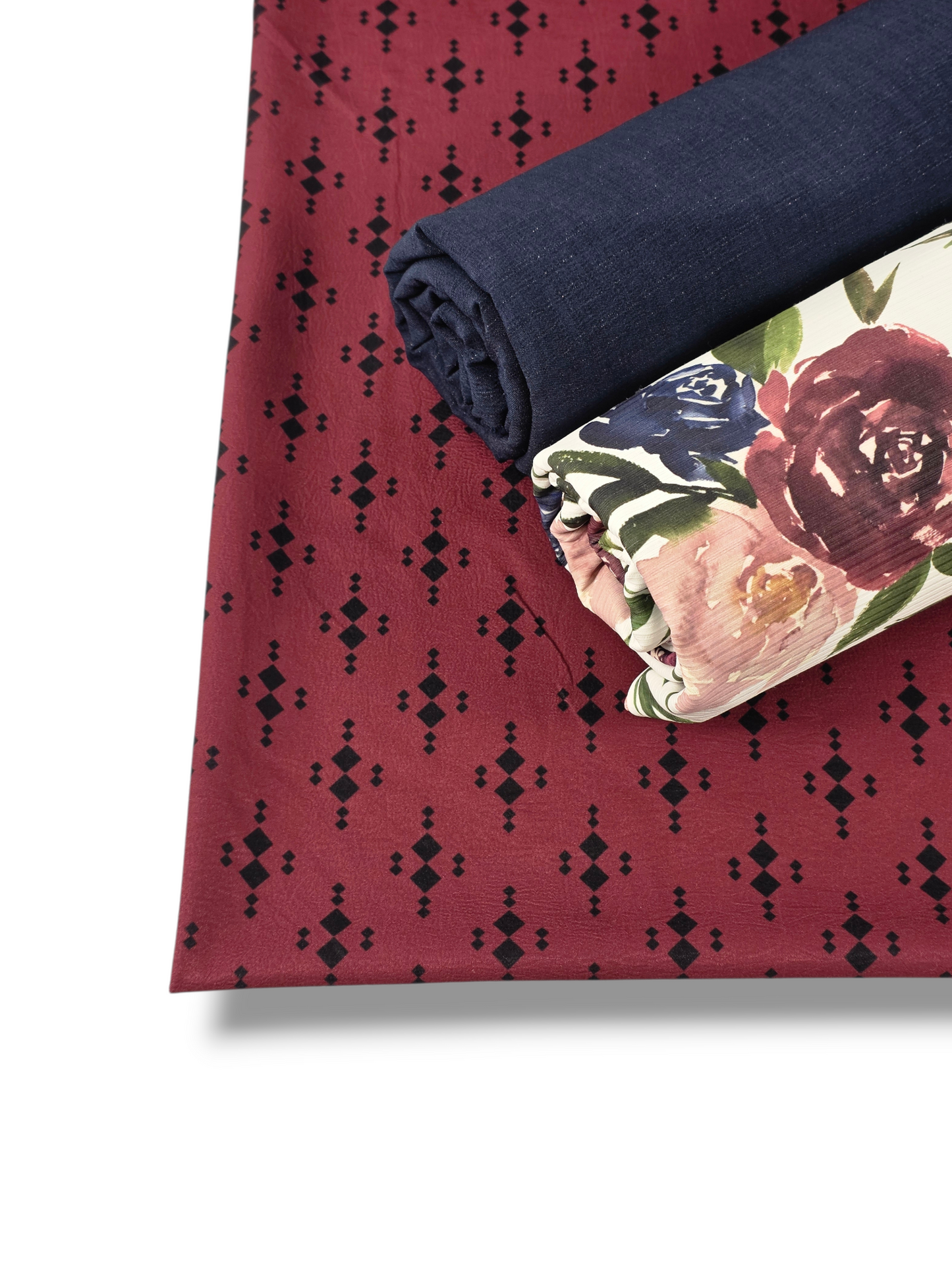 *Unique Design* Cloud Poly Confetti Diamond Berry