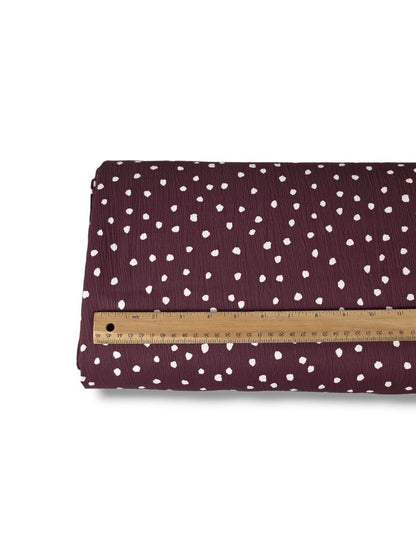 Pineskin Ditsy Dots Mulberry