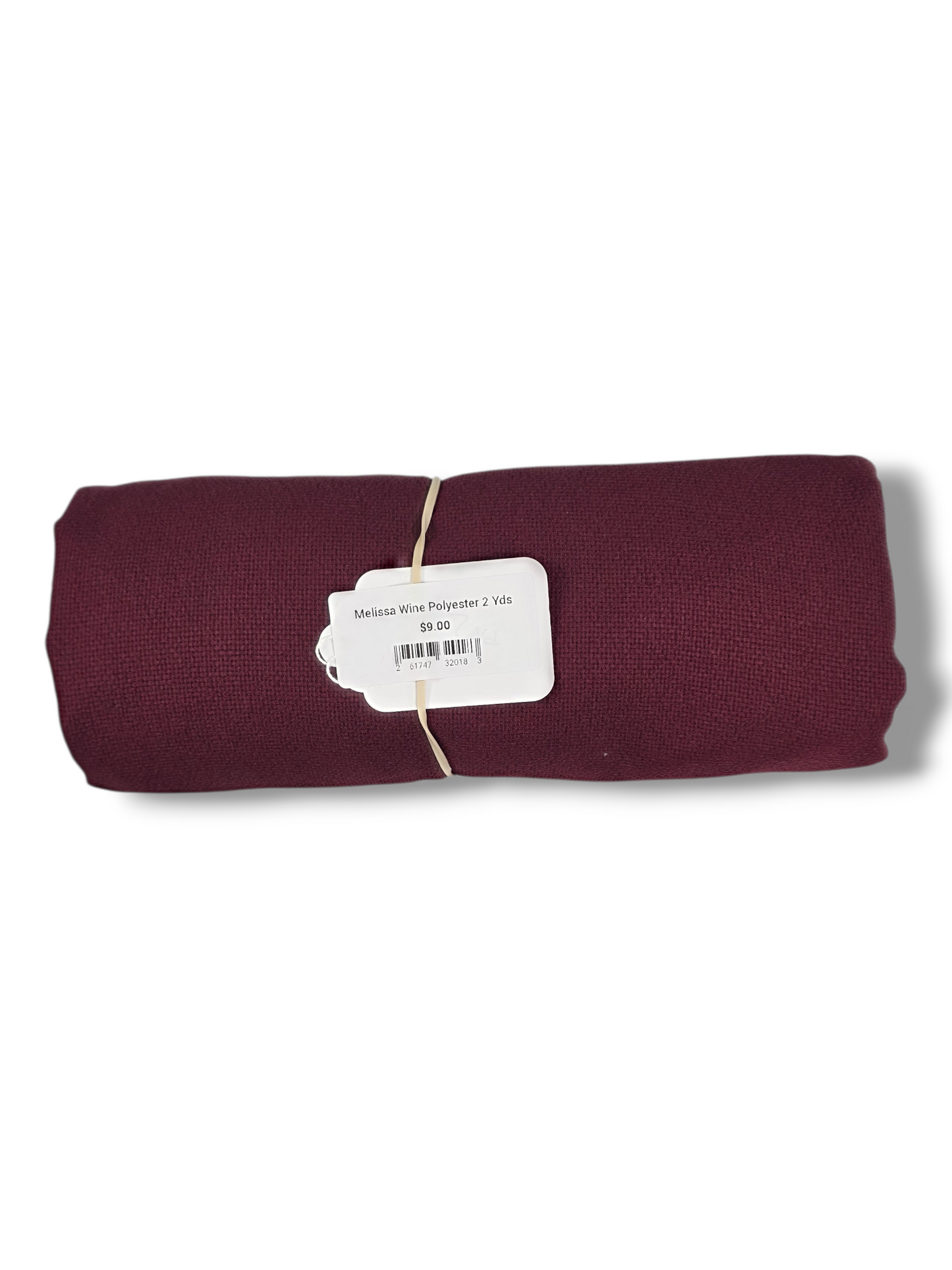 Melissa Wine Polyester 2 Yd Remnant