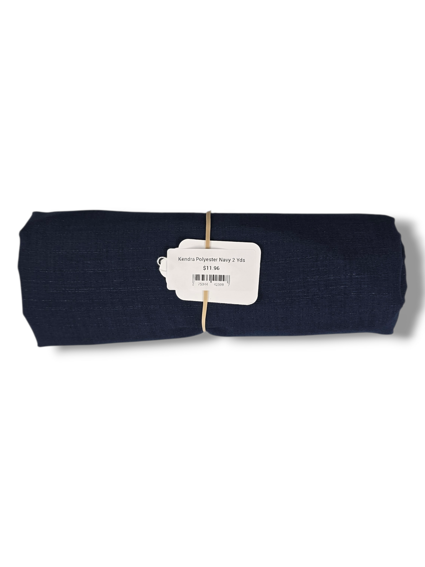 Kendra Polyester Navy 2 Yds Remnant