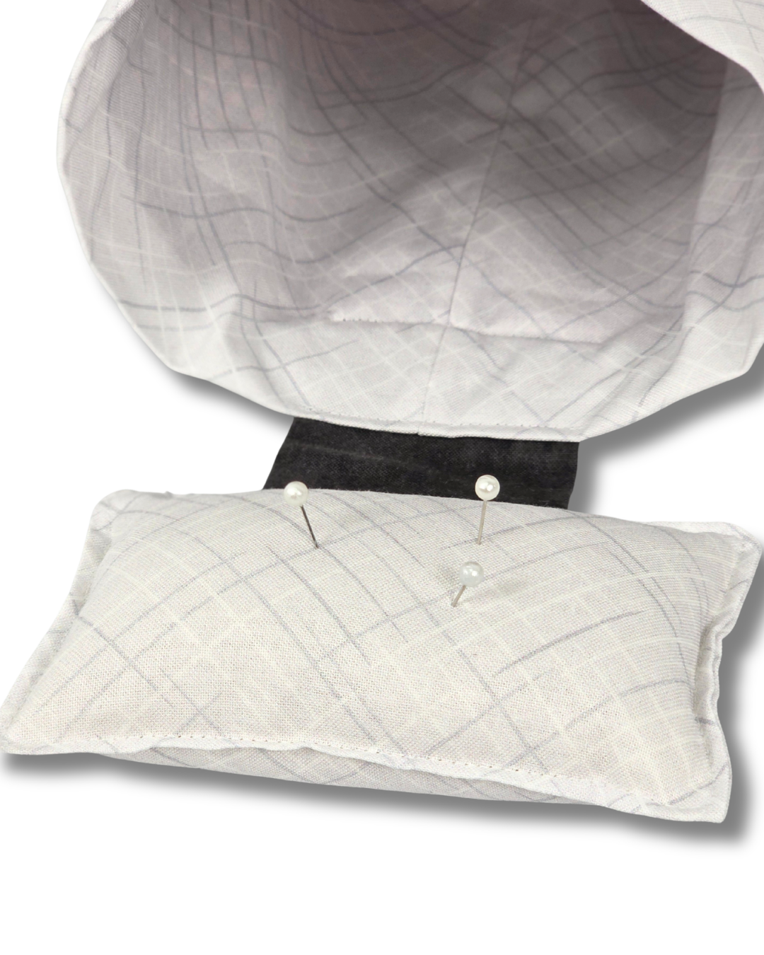 Thread Catcher Red Gingham