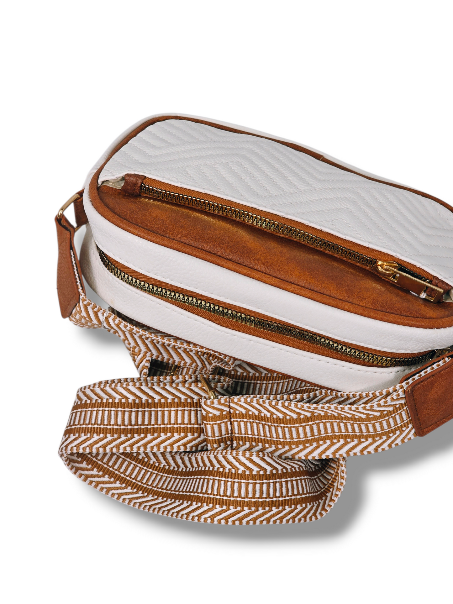 Crossbody Purse White