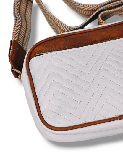 Crossbody Purse White