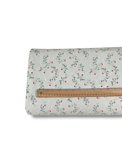 *Unique Design* Swiss Dot Knit Misty Garden Mint
