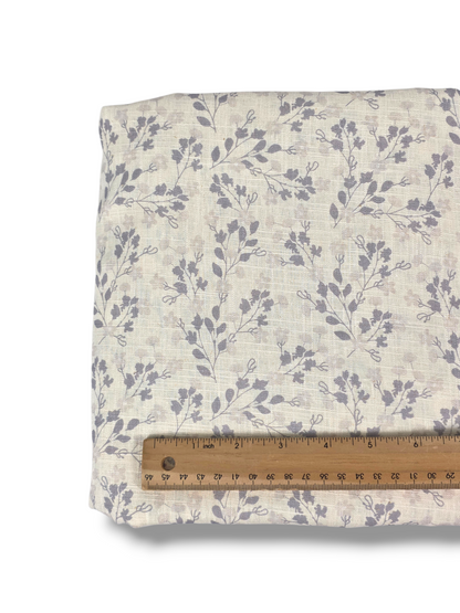 *Unique Design* Linen Serene Sprays Ice Blue