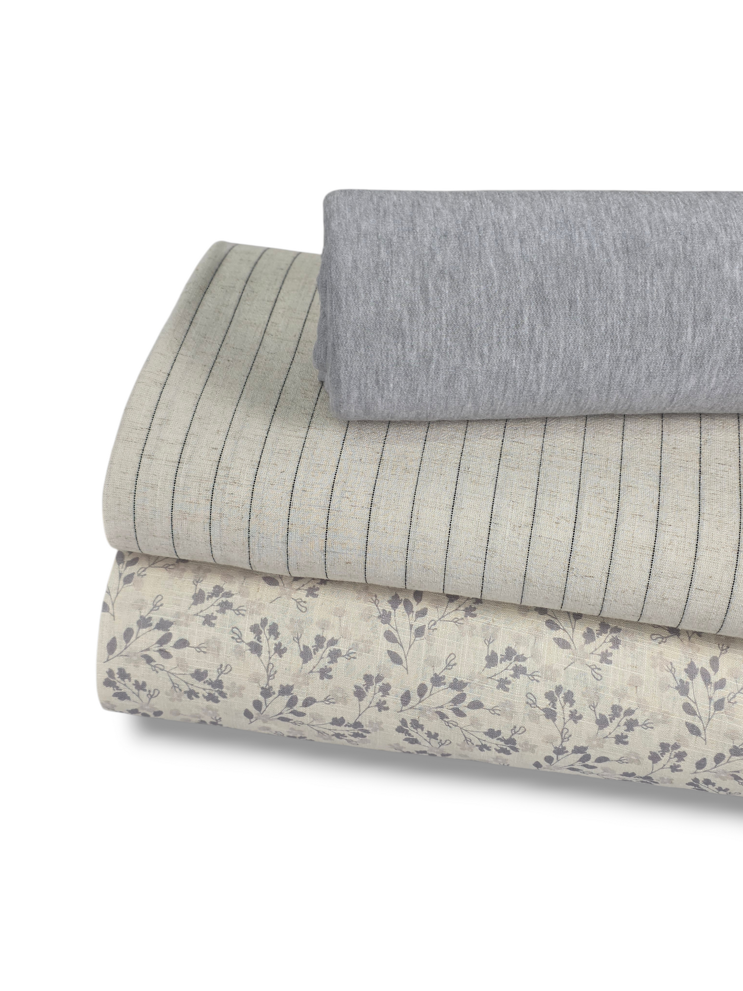 *Unique Design* Linen Serene Sprays Ice Blue
