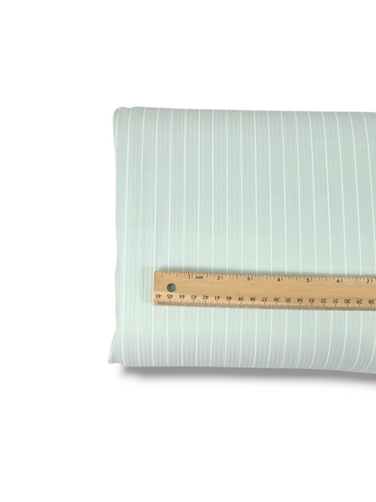 *Unique Design* Willow Ribbed Knit Minimal Stripe Frost