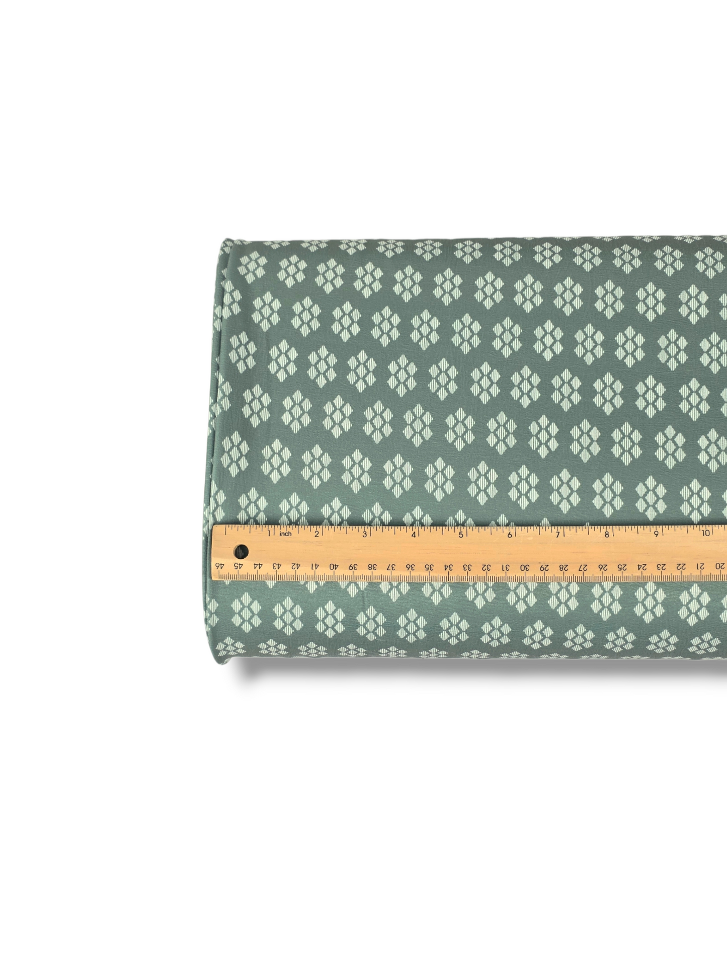 * Unique Design * Cloud Poly Gathered Geometry Forest Green