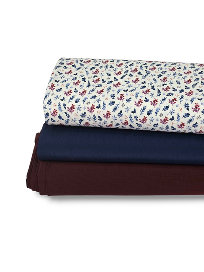 Polyester Eva Burgundy