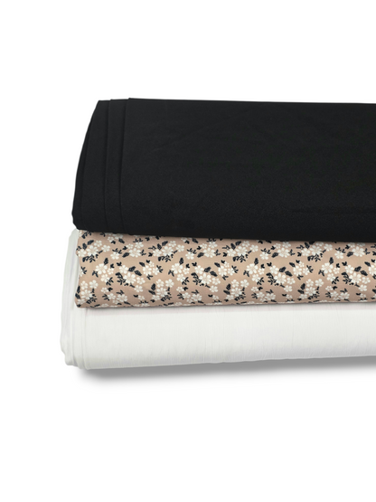 Crepe Polyester Black
